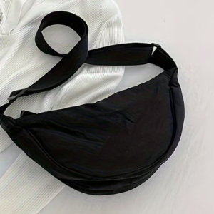 Women's Black Crossbody Shoulder Bag